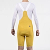 yellow cycling bib shorts